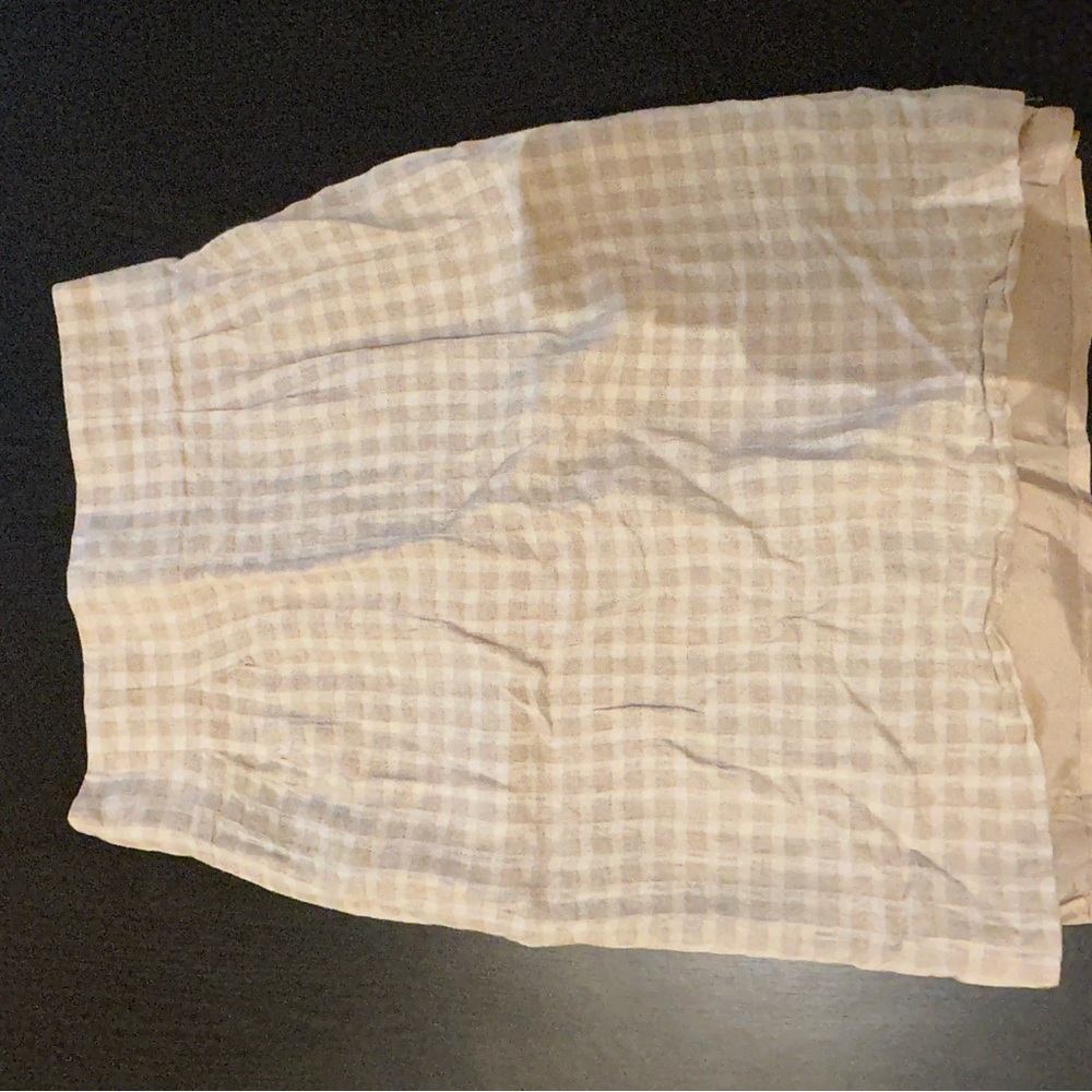 Vintage plaid skirt